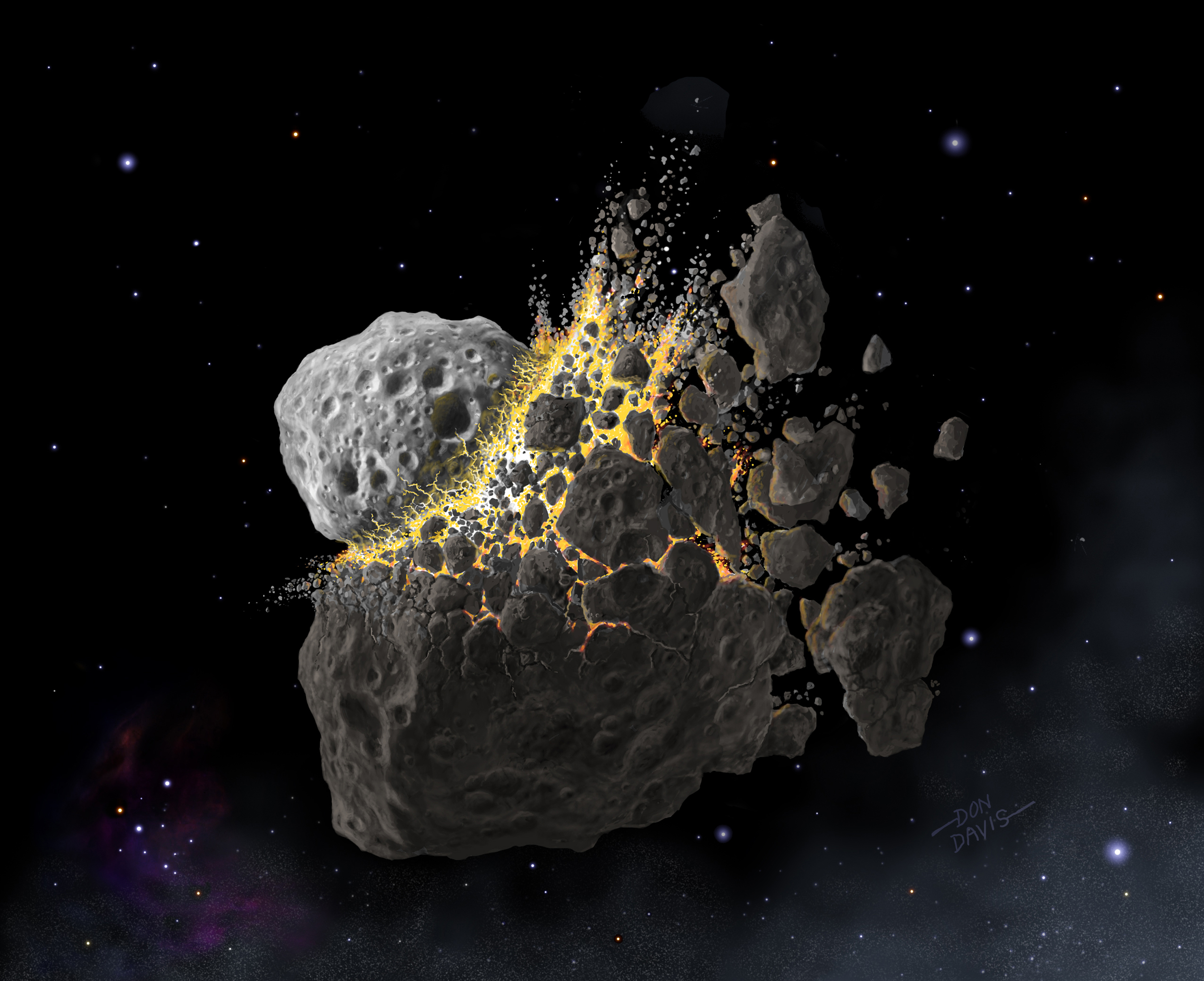 Early Meteorite Bits Reveal Clues About Solar System's Evolution
